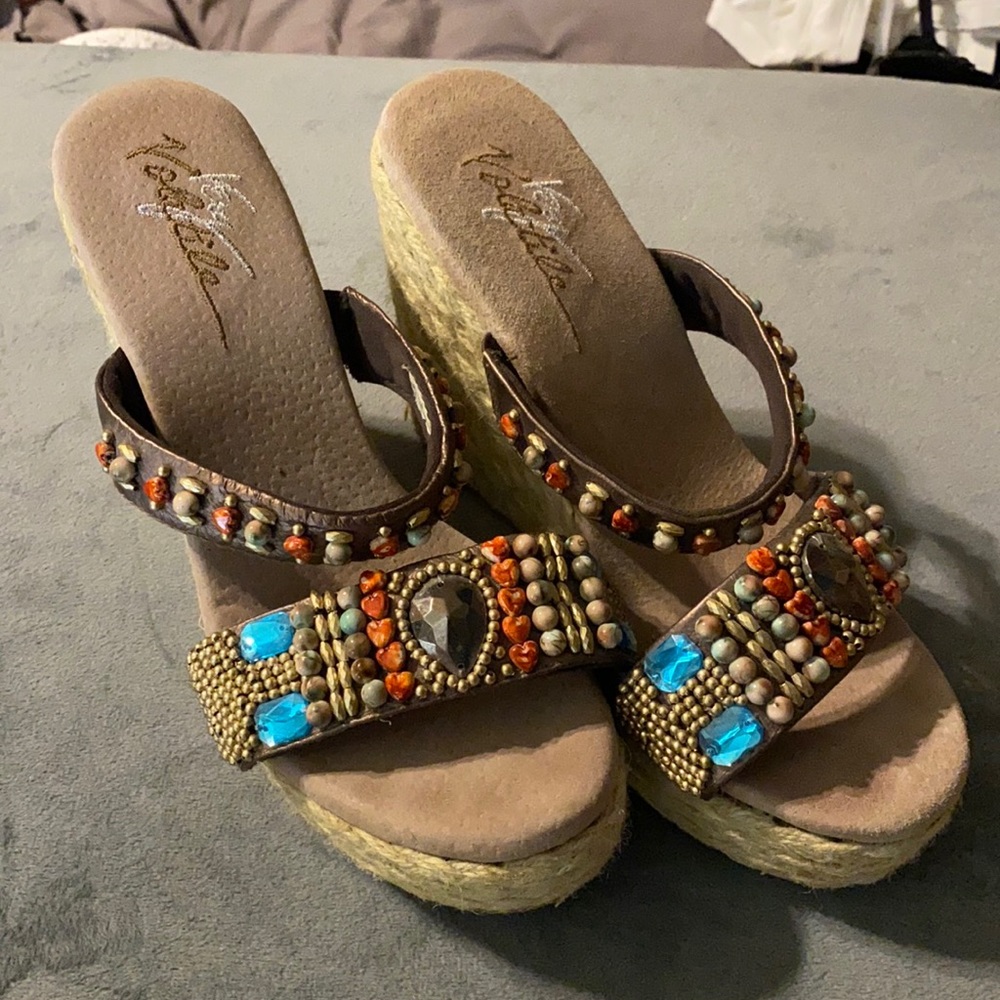 Very Volatile wedge sandals